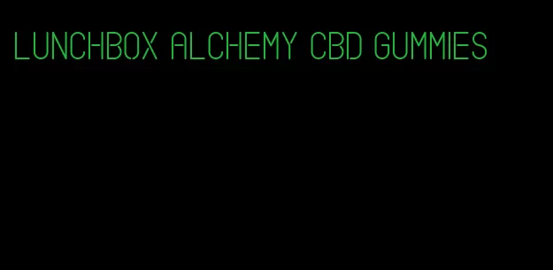 lunchbox alchemy cbd gummies