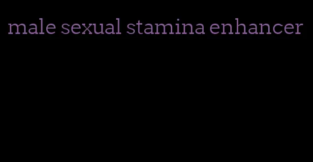 male sexual stamina enhancer