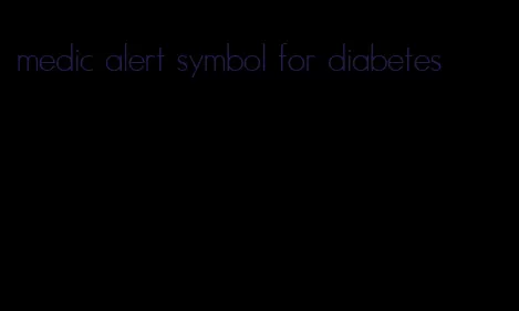 medic alert symbol for diabetes