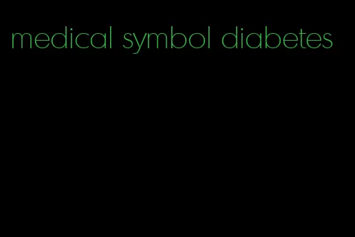 medical symbol diabetes