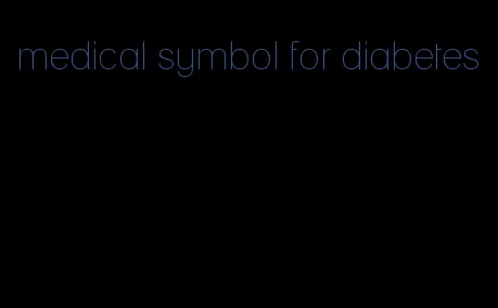 medical symbol for diabetes