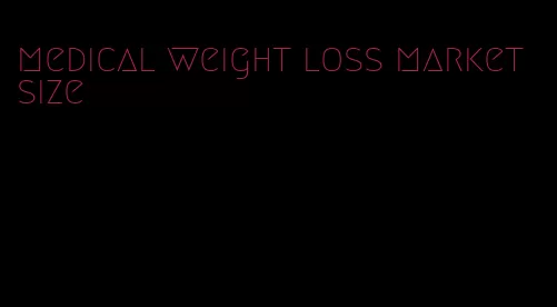 medical weight loss market size