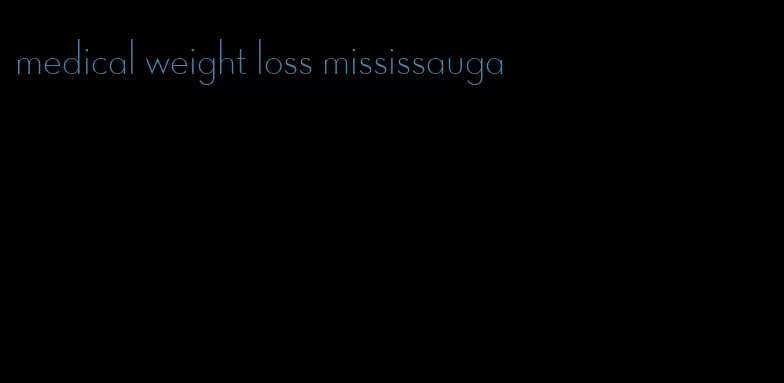 medical weight loss mississauga