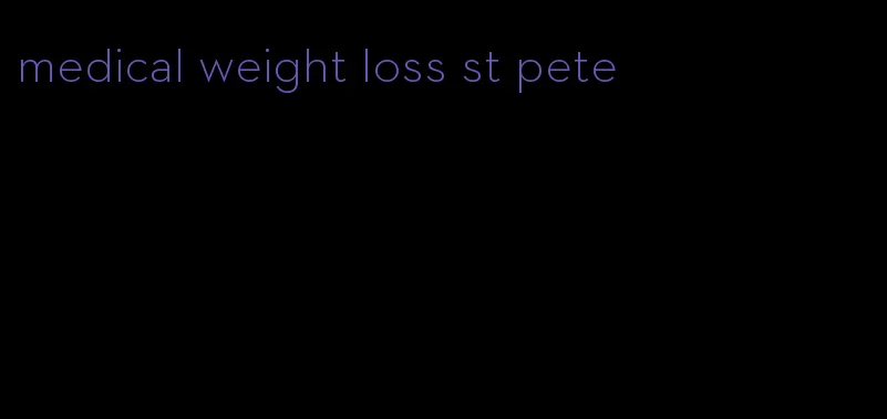 medical weight loss st pete