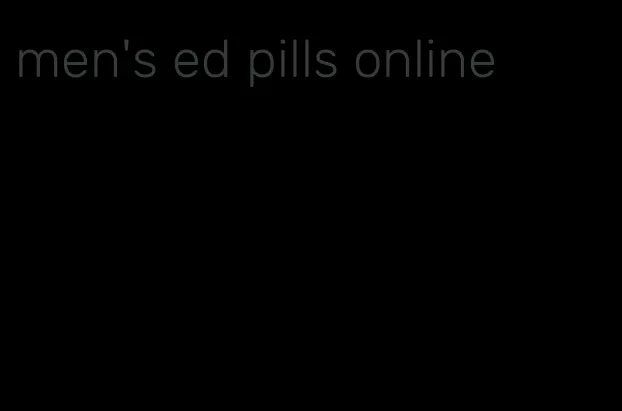 men's ed pills online