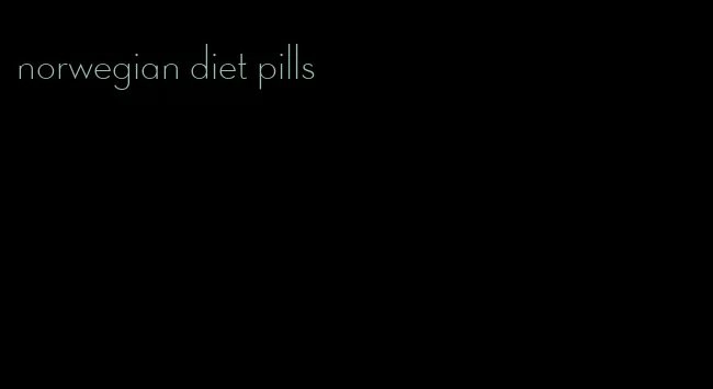norwegian diet pills
