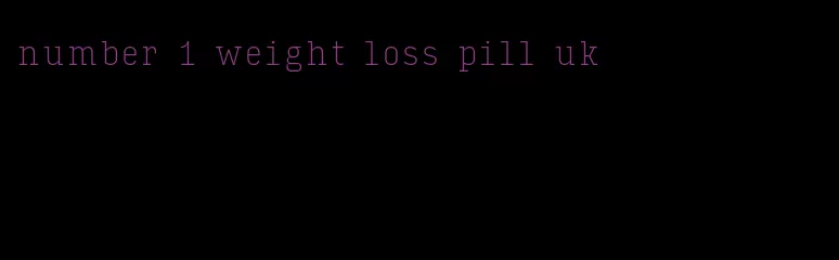 number 1 weight loss pill uk