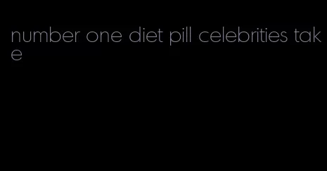 number one diet pill celebrities take