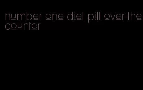 number one diet pill over-the-counter