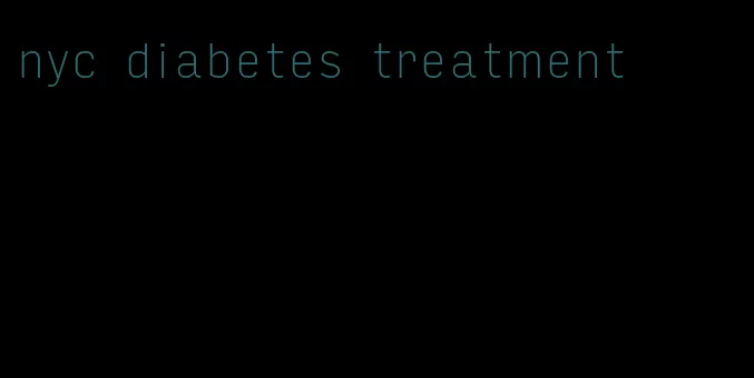 nyc diabetes treatment