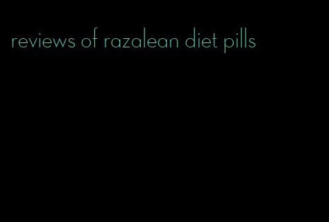 reviews of razalean diet pills