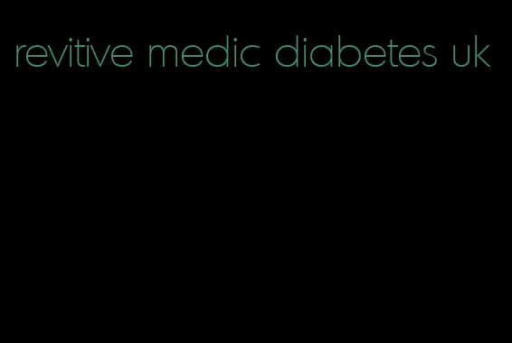 revitive medic diabetes uk