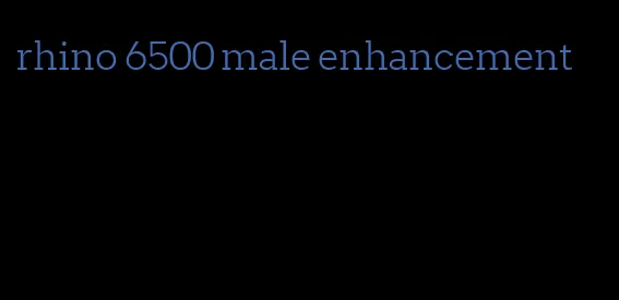 rhino 6500 male enhancement