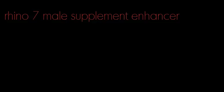 rhino 7 male supplement enhancer