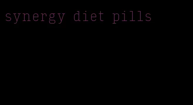synergy diet pills