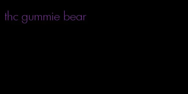 thc gummie bear
