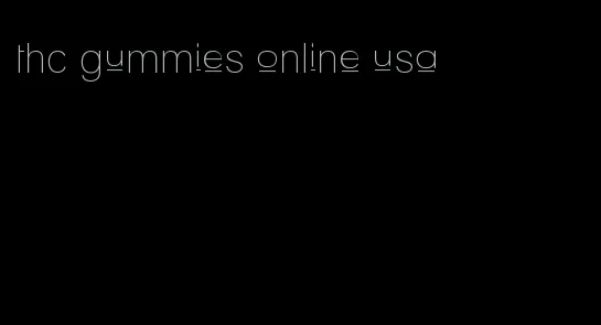 thc gummies online usa