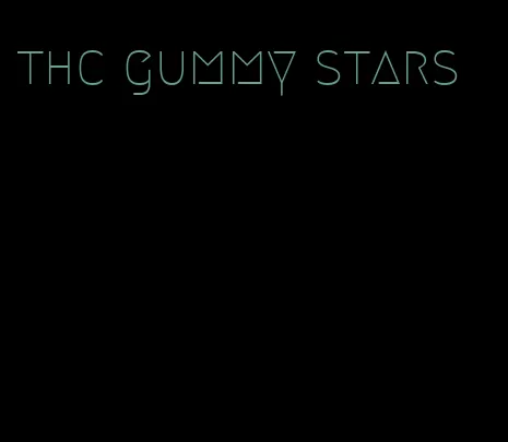 thc gummy stars