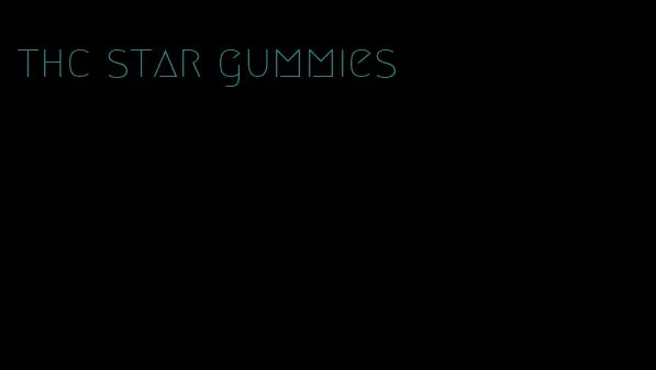 thc star gummies