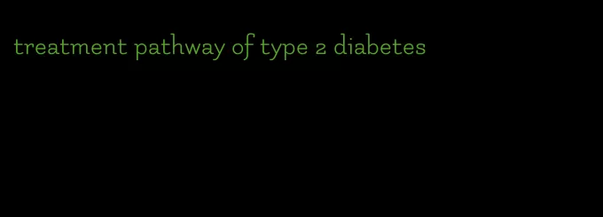 treatment pathway of type 2 diabetes