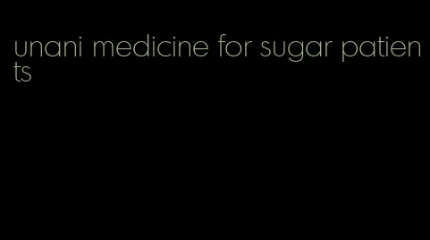 unani medicine for sugar patients