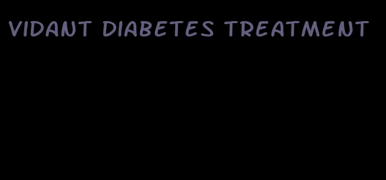 vidant diabetes treatment