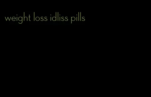 weight loss idliss pills