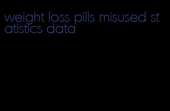 weight loss pills misused statistics data