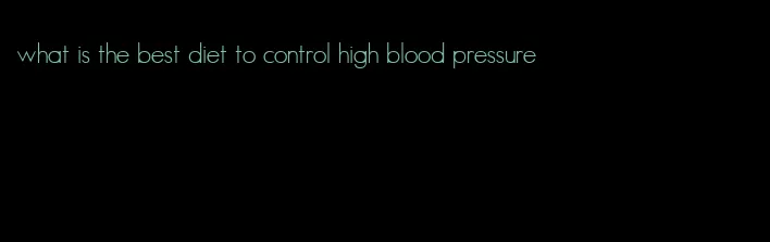 what is the best diet to control high blood pressure