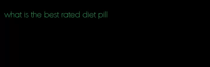 what is the best rated diet pill