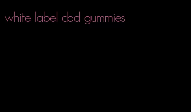 white label cbd gummies