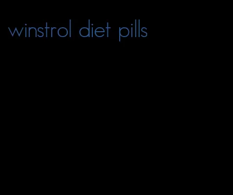 winstrol diet pills