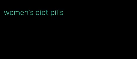 women's diet pills