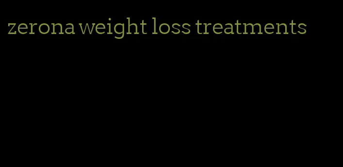 zerona weight loss treatments